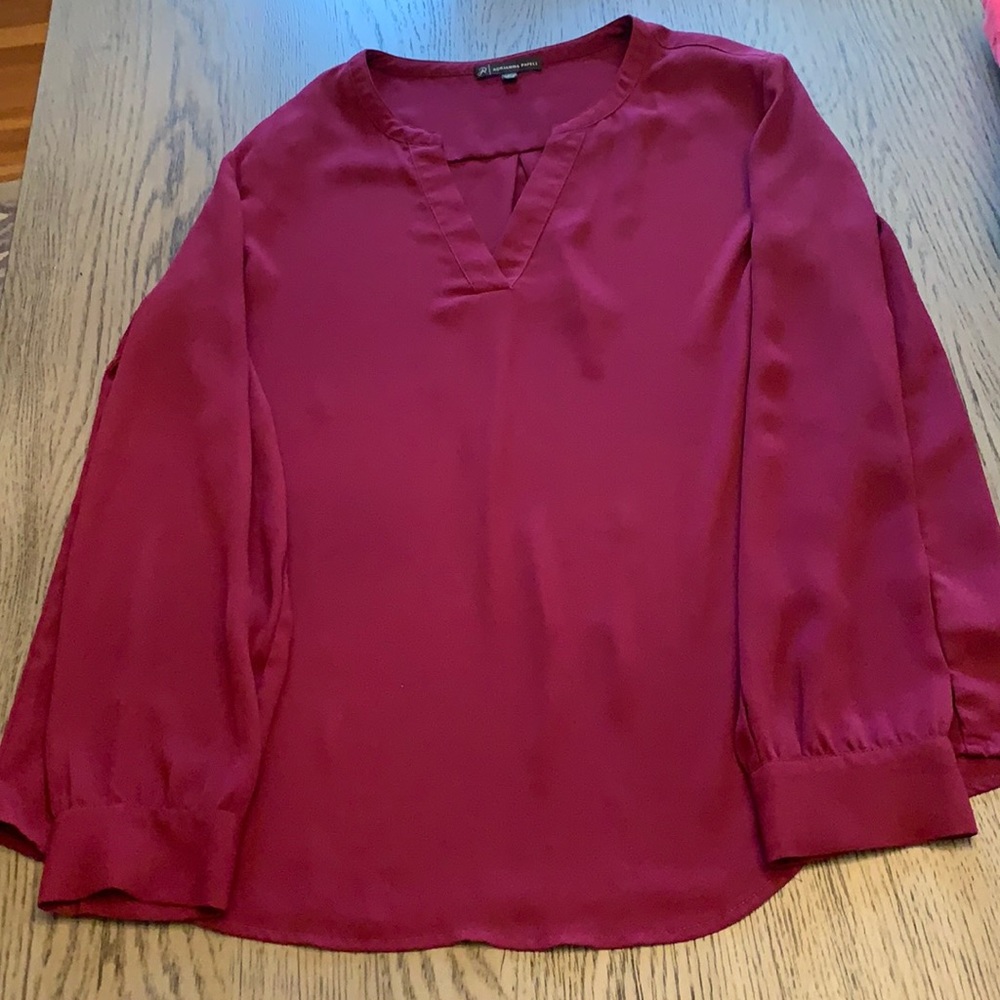 Adrianna Papell silky blouse